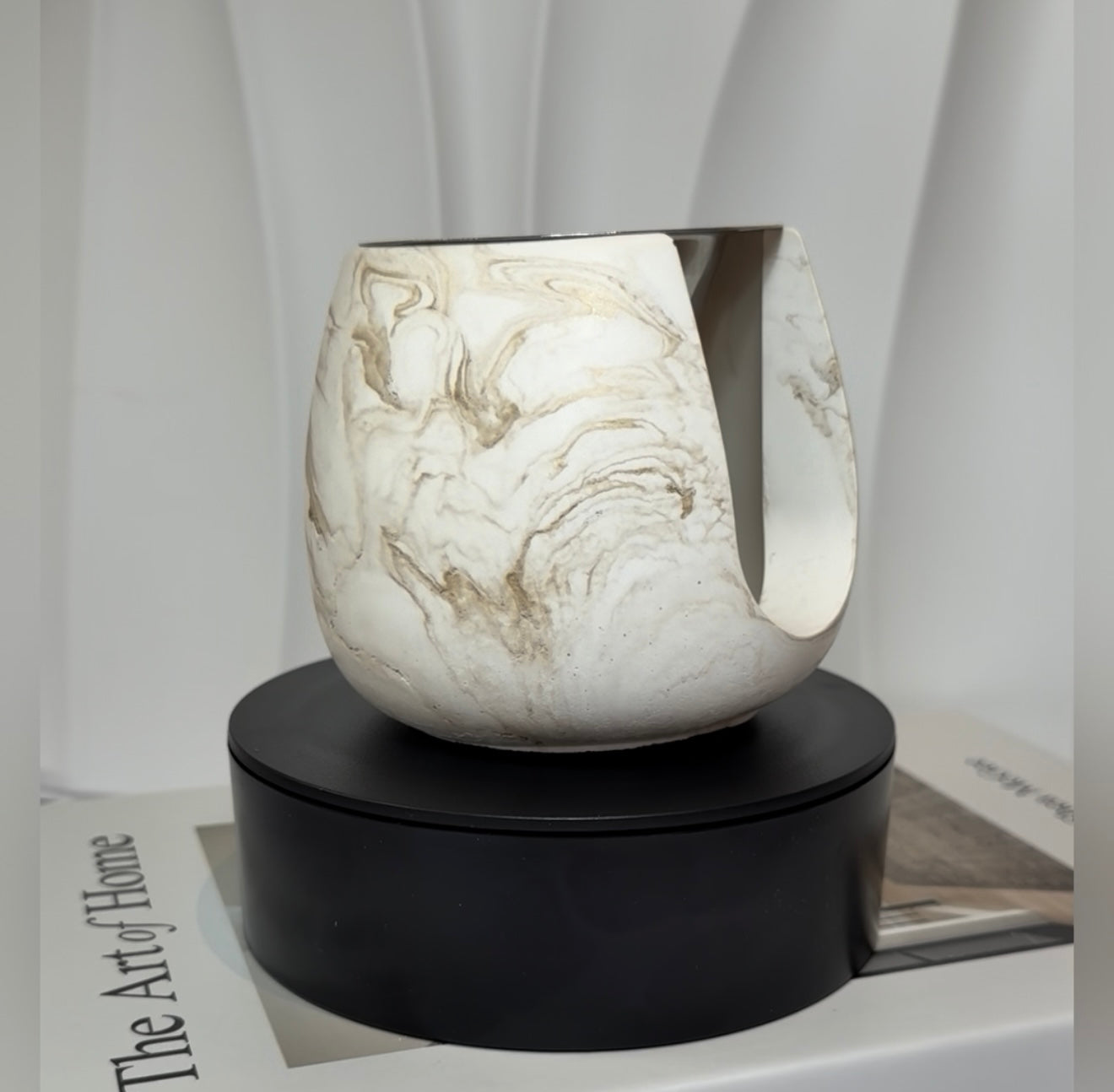 Handmade Concrete Wax Burner
